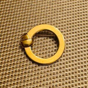 Vintage Monet Classic Round Pin